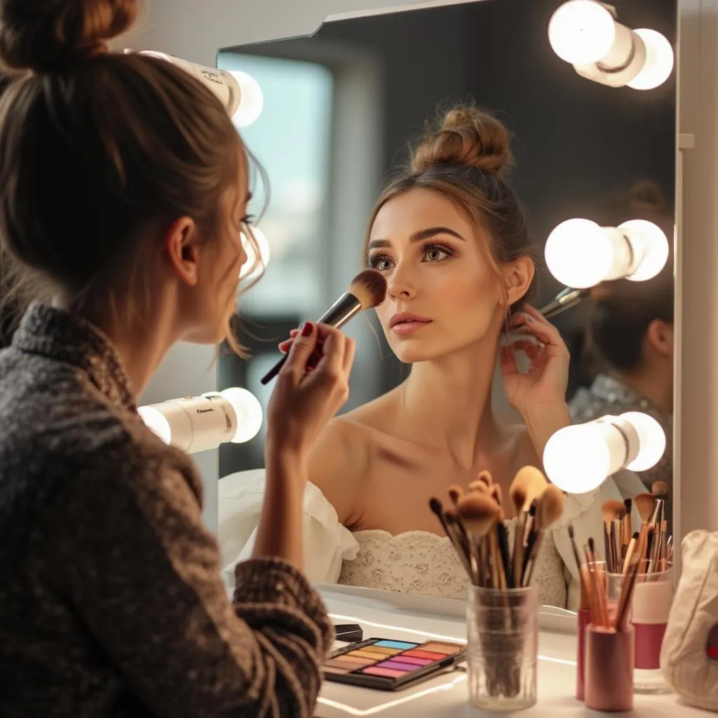 Sesión de maquillaje en tienda Ulta
